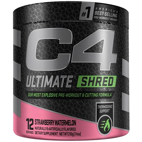 Cellucor C4 Ultimate Shred Energy Powder - Strawberry Watermelon - 6.77oz - image 1 of 4