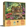 Sunsout Cabin Retreat 1000 pc Jigsaw Puzzle 23055 - 2 of 4
