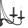 Minka Lavery Sand Coal Gold Pendant Chandelier 28" Wide French 5-Light Fixture for Dining Room House Foyer Kitchen Entryway Living - 2 of 2