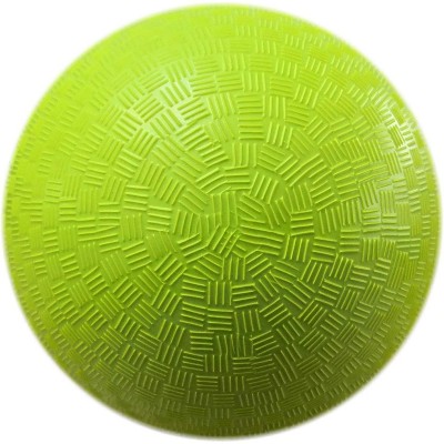 KUYOTQ 8.5 Inch Playground Ball with Air Pump, Pack of 1 Ball with 1 Pump, Official Size for Dodge Ball, Handball, Camps and Schools£¨Green£©