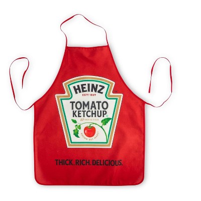 Toynk Heinz Tomato Ketchup Cooking Apron | One Size Fits Most Adults