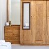 BestMassage Jewelry Cabinet 47.3" Wall/Door-Mounted Lockable Jewelry Armoire with Full-Length Mirror - 2 of 4
