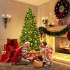 Tangkula 8'Pre-Lit Artificial Christmas Tree w/ 1438 PVC Hinged Tips and 430 LED Lights - 3 of 4