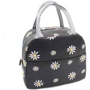 Insulated Lunch Bag Women Girls, Reusable Cute Tote Lunch Box for Adult & Men, Leakproof Cooler Lunch Bags for Work Office - 1 of 4