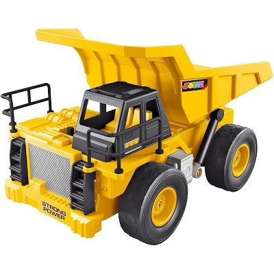 Big Daddy Full Size Dump Truck & Excavator Construction Toy Set - Multi-Color