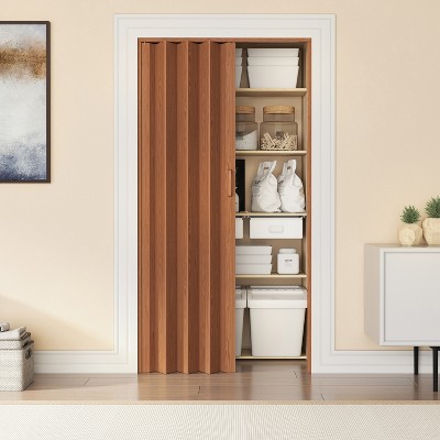 PVC Foldable Accordion Doors or Privacy Room Divider for Internal Use