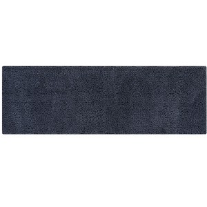 Micro Plush Collection 100% Polyester Solid Tufted Bathroom Rug with Gel Form Backing, Machine Washable, Tumble Dry Bath Mat - 1 of 4