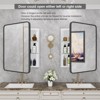 WallBeyond Aluminum Rectangle Corner Door Cabinet Wall Mirror - image 3 of 4