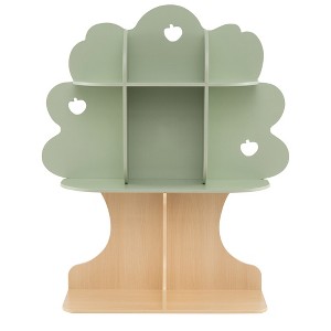 Costway 45” Kids Tree Bookshelf with Open Shelves for Reading Nook