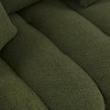 82"Teddy Polyester Sofa with 3 Back Pillows and 3 back Cushions Solid Wood Frame 3-Seater Sofa, Oversized Polyester Chair for Living Room, Bedroom - 4 of 4