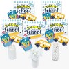 Big Dot of Happiness Back to School - First Day of School Classroom Decorations and Centerpiece Sticks - Table Toppers - Set of 15 - 2 of 4