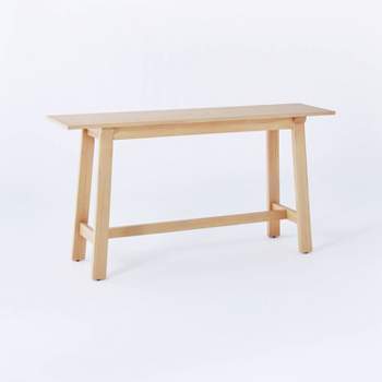 Anaheim Wood Console Natural - Threshold™ designed with Studio McGee