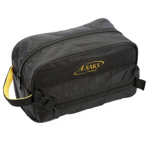 A.Saks Deluxe Toiletry Kit - Black - 1 of 4