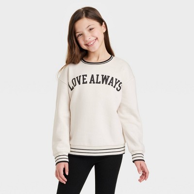 Kids' Fleece Crew Sweatshirt - Cat & Jack™