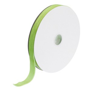 Unique Bargains DIY Gift Wrapping Soft Single Face Spool Silky Velvet Ribbon - 1 of 3