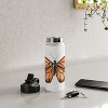 Avenie Monarch Butterfly Orange Water Bottle - Society6 - 4 of 4