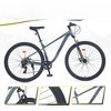 Infurnic Bicycles, 29 Inch Mountain Bike for Women and Men, 8 Speed Mountain Bike, Blue, 70.8"*27.1"*41.7" - 3 of 4