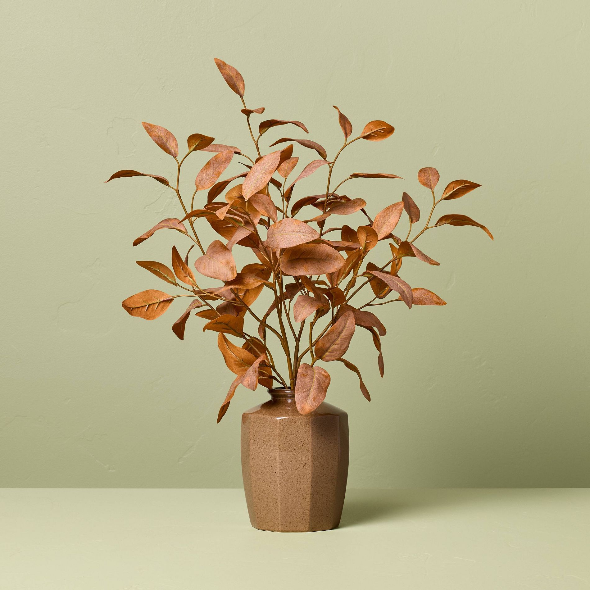 22" Rusted Eucalyptus Artificial Fall Arrangement - Hearth & Hand™ with Magnolia