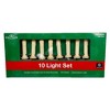 Kurt Adler Indoor UL 10-Light Clip-On White Candles Light Set, 9ft - 3 of 3
