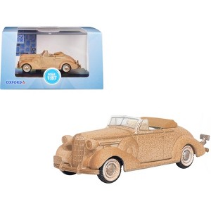 1936 Buick Special Convertible Coupe Beige (Rusted) "Junkyard Project" 1/87 (HO) Scale Diecast Model Car by Oxford Diecast - 1 of 4