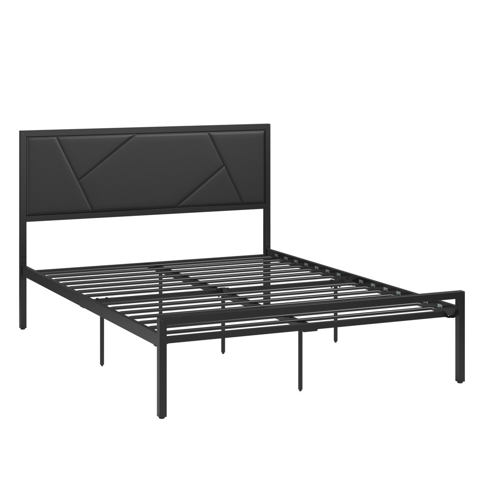 Photos - Bed Inspire Q Full Nash  Black