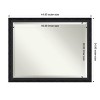 Amanti Art Filigree Beveled Framed Bathroom Vanity Wall Mirror - 3 of 4