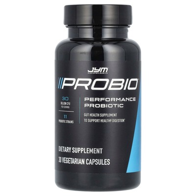JYM Supplement Science Probio, Performance Probiotic , 30 Billion CFU, 30 Vegetarian Capsules