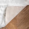 Rodolfo Faux Sheepskin Shag Area Rug White - nuLOOM - image 4 of 4