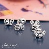 John Bead Must Have Findings Metal Silver 6mm Filigree Bead Caps for Jewelry Making Findings, 120 Pieces - 2 of 4