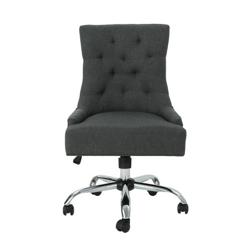 Americo Home Office Desk Chair Dark Gray - Christopher Knight Home : Target