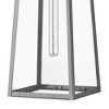 Lark Hugh 1 - Light Lantern in  Antique Brushed Aluminum/Black - 2 of 4