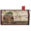Briarwood Lane Christmas Mailbox Cover  - Standard Size - Mery Christms Camper Magnetic For Christmas Mailbox Cover - 2 of 2