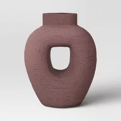 Modern Ring Ceramic Camilla Vase - Threshold™