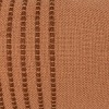14X22 Inch Hand Woven Corner Tassles Outdoor Pillow Orange Polyester With Polyester Fill by Foreside Home & Garden - 3 of 4
