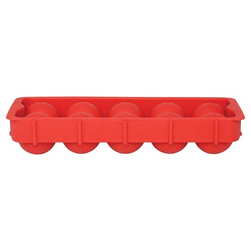 Harold Import Co 10 Cube Cannonball Ice Tray Red Target