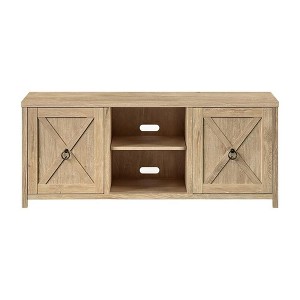 58 Inch White Oak TV Stand - Henn&Hart - 1 of 4