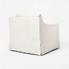 Vivian Park Upholstered Swivel Chair Cream - Threshold™ designed with Studio McGee - image 4 of 4