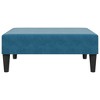 vidaXL Footstool Dark Gray 23.6 in.x19.7 in.x16.1 in. Microfiber Fabric - 4 of 4