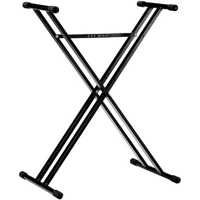 K&M 18963.071.55 X-Style Double Braced Keyboard Stand Black