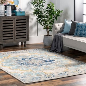 Nuloom Kiyoko Vintage Floral Indoor Area Rug - 1 of 4