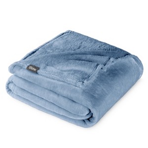Microplush Fleece Bed Blanket by Bare Home - 1 of 4