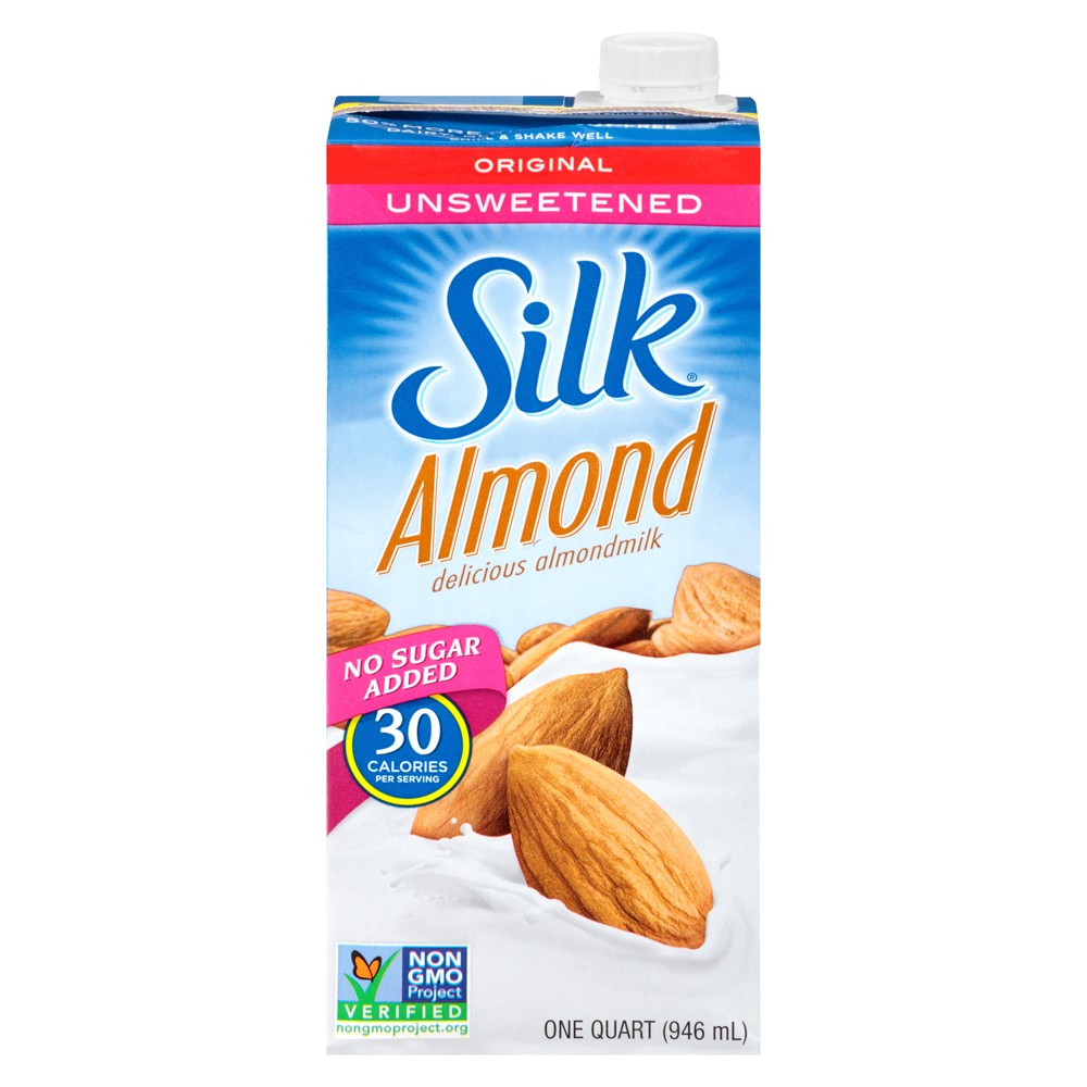 UPC 025293001701 - Silk PureAlmond Unsweetened Original Almondmilk, 1 ...