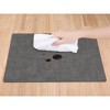 REGALWOVEN Kitchen Dining Table Decor Heat Resistant Wipeable Faux Leather Placemats 6 Pcs - 3 of 4