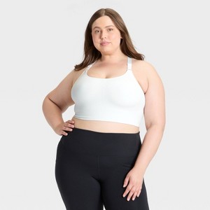 Women's Seamless Medium Support Cami Sports Bra - All In Motion™ - 1 of 3