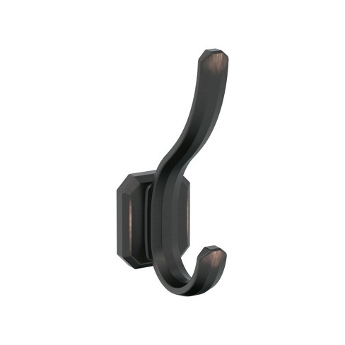 Amerock Granlyn Transitional Double Prong Oil-rubbed Bronze Wall Hook ...