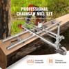 VEVOR Chainsaw Mill and Rail Mill Guide System, Portable Sawmill 14"-36" Guide Bar, 9ft Aluminum Saw Milling Rail Guide - 3 of 4