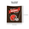 NFL Cleveland Browns Premium Printed Wall Hanging - 4 of 4