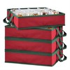 Old World Christmas 4-Tiered Ornament Box for Storage, Holds up to 64 Ornaments - 3 of 4
