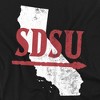 Men's San Diego State University State Shape Crewneck Sweatshirt - 2 of 4