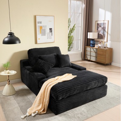 Aukfa Luxury Chenille Sofa With 4 Back Pillows, Versatile Centerpiece for Modern Living & Lasting Comfort for Living Room